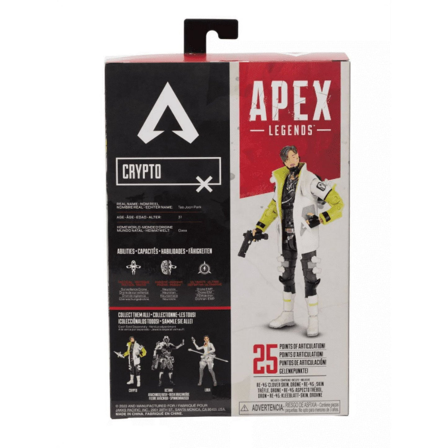 Apex Legends: 6 in Action Figure - Crypto