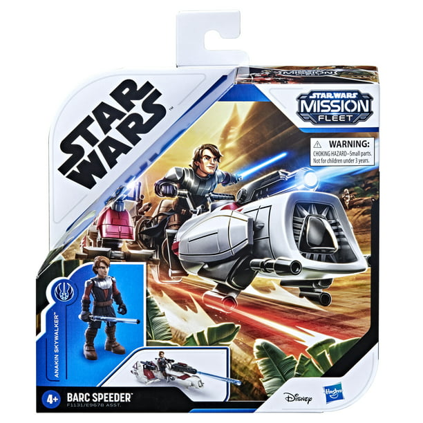 Star Wars Mission Fleet Anakin Skywalker Barc Speeder Strike Toy