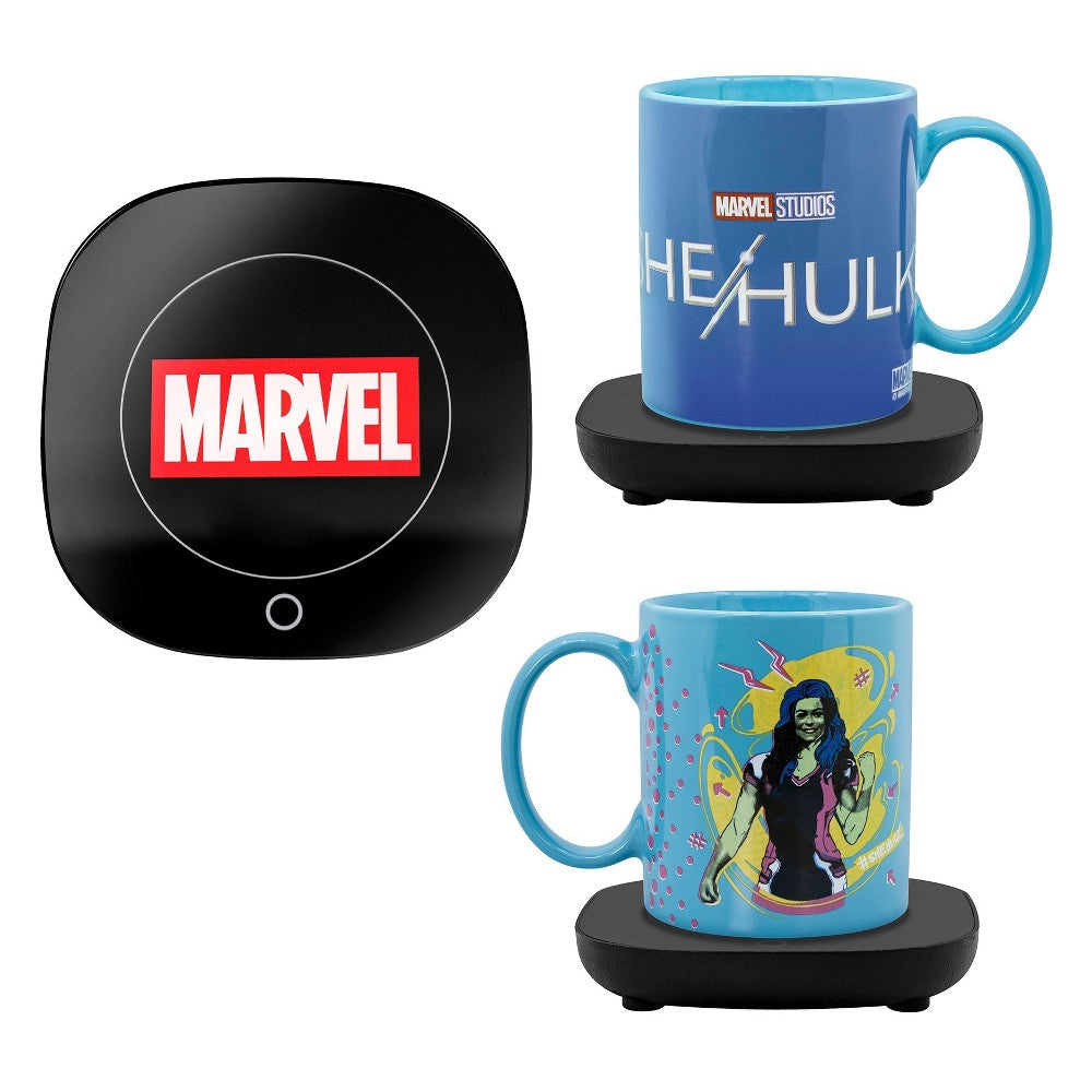 Uncanny Brands Marvel's She Hulk Mug Warmer with Mug