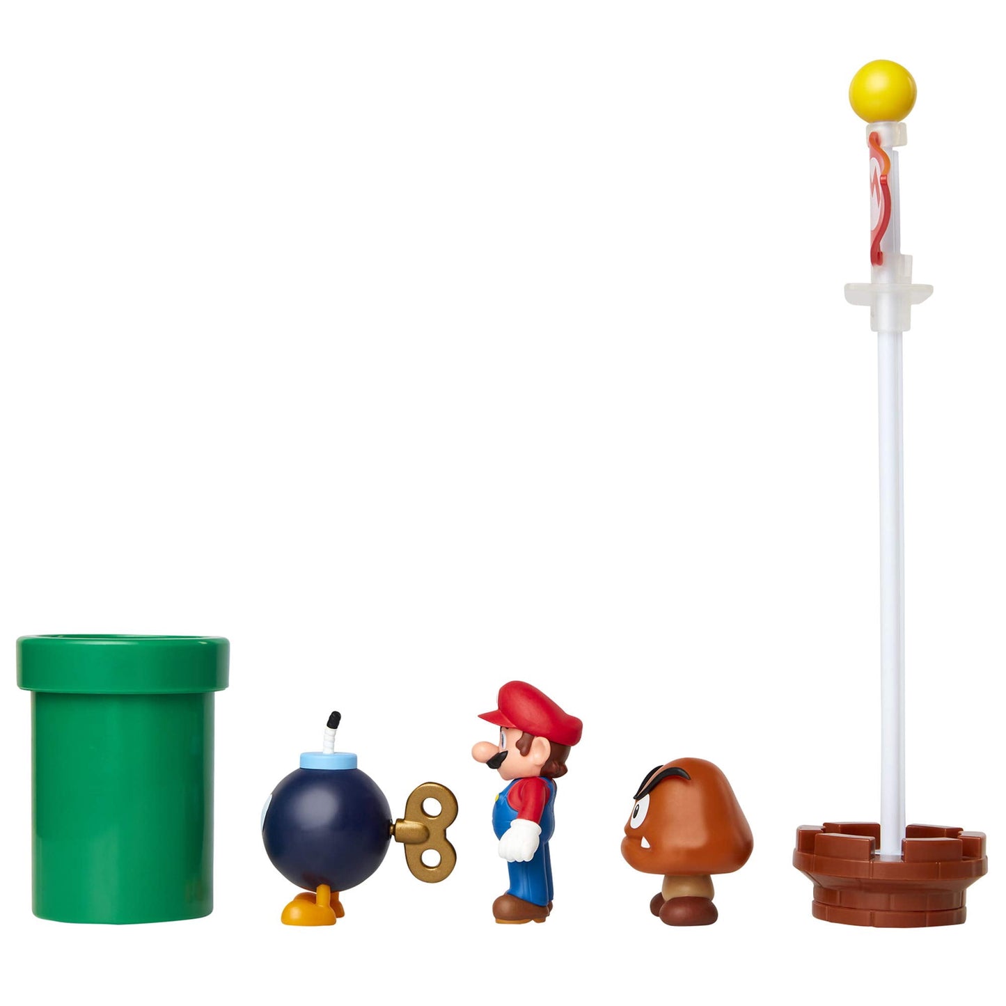 Nintendo 2.5" Acorn Plains Diorama Set