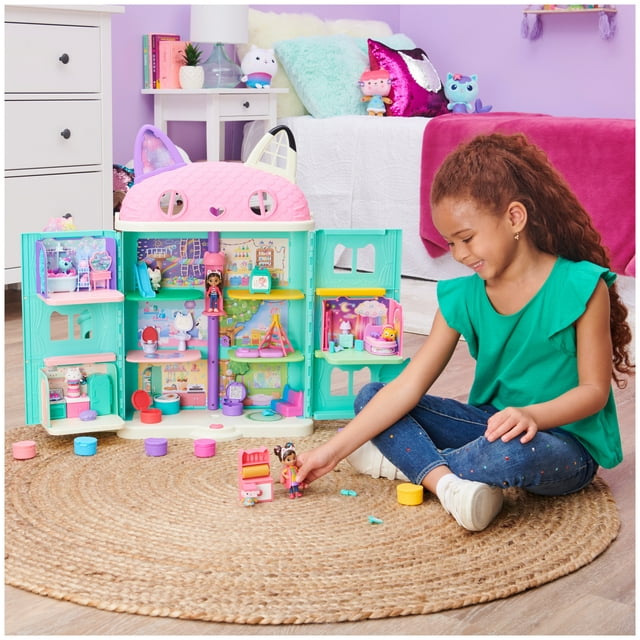 DreamWorks Gabby's Dollhouse, Art Studio Set with 2 Toy Figures