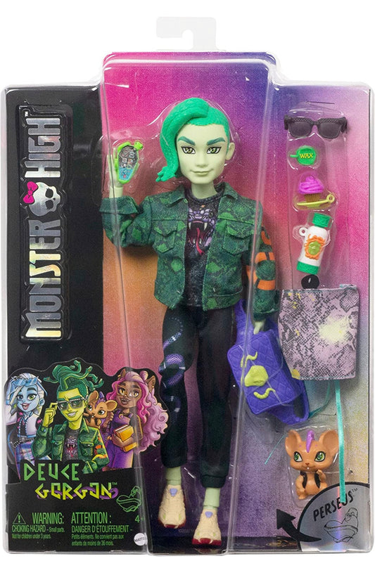 Monster High Deuce Gorgon Doll, Monster High 2022 G3 Doll