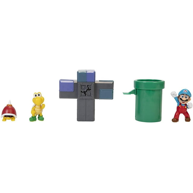 World of Nintendo Super Mario Underground Diorama Set