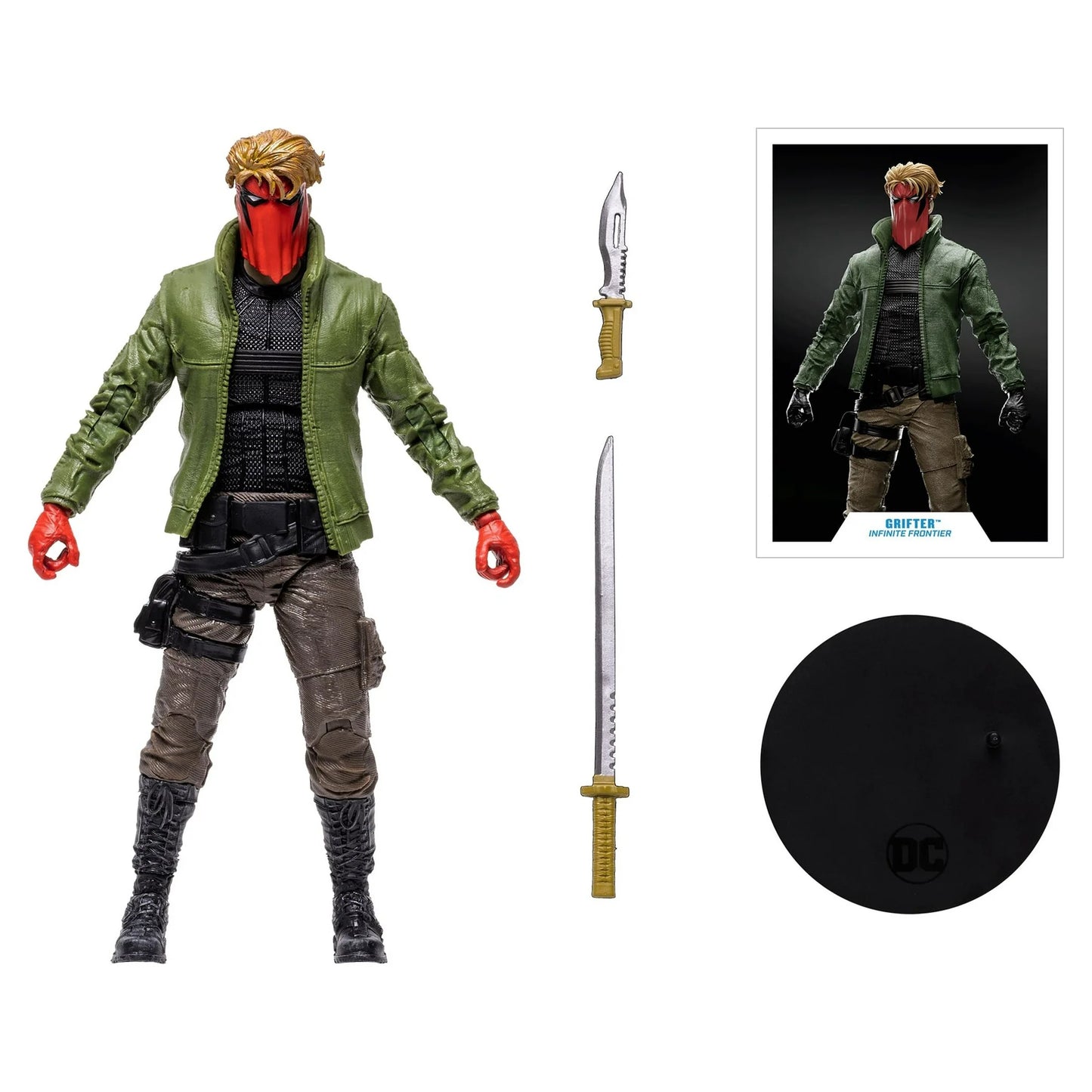 DC Multiverse Grifter Infinite Frontier Action Figure 7"