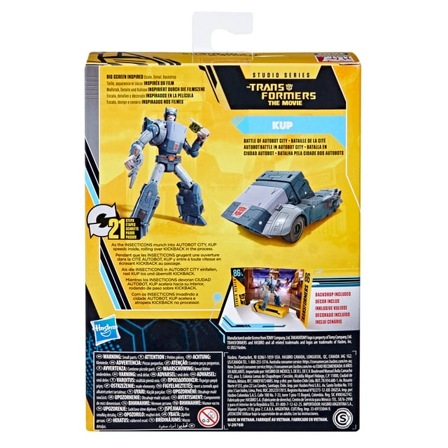 Transformers Buzzworthy Bumblebee Studio Series Deluxe Class 86-02BB Kup Action Figure