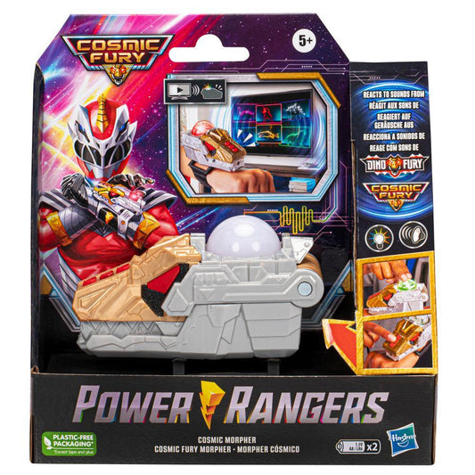 Power Rangers Cosmic Fury Cosmic Morpher Electronic Sound Scanning Lights and Sounds Kids Role Play Toys