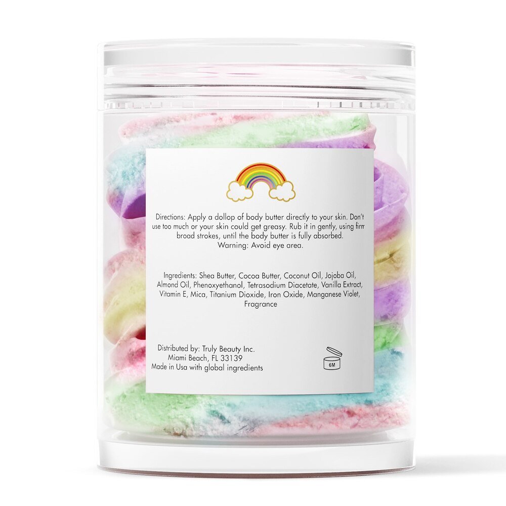 Rainbow Beauty Hydrate Moisturizing Body Butter 1.3 oz