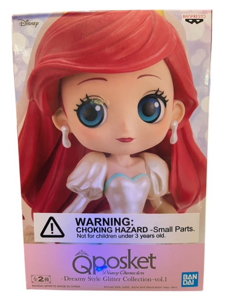 BanPresto - Q posket Disney Characters Dreamy Style Glitter Ariel Figure [COLLECTABLES] Figure, Collectible