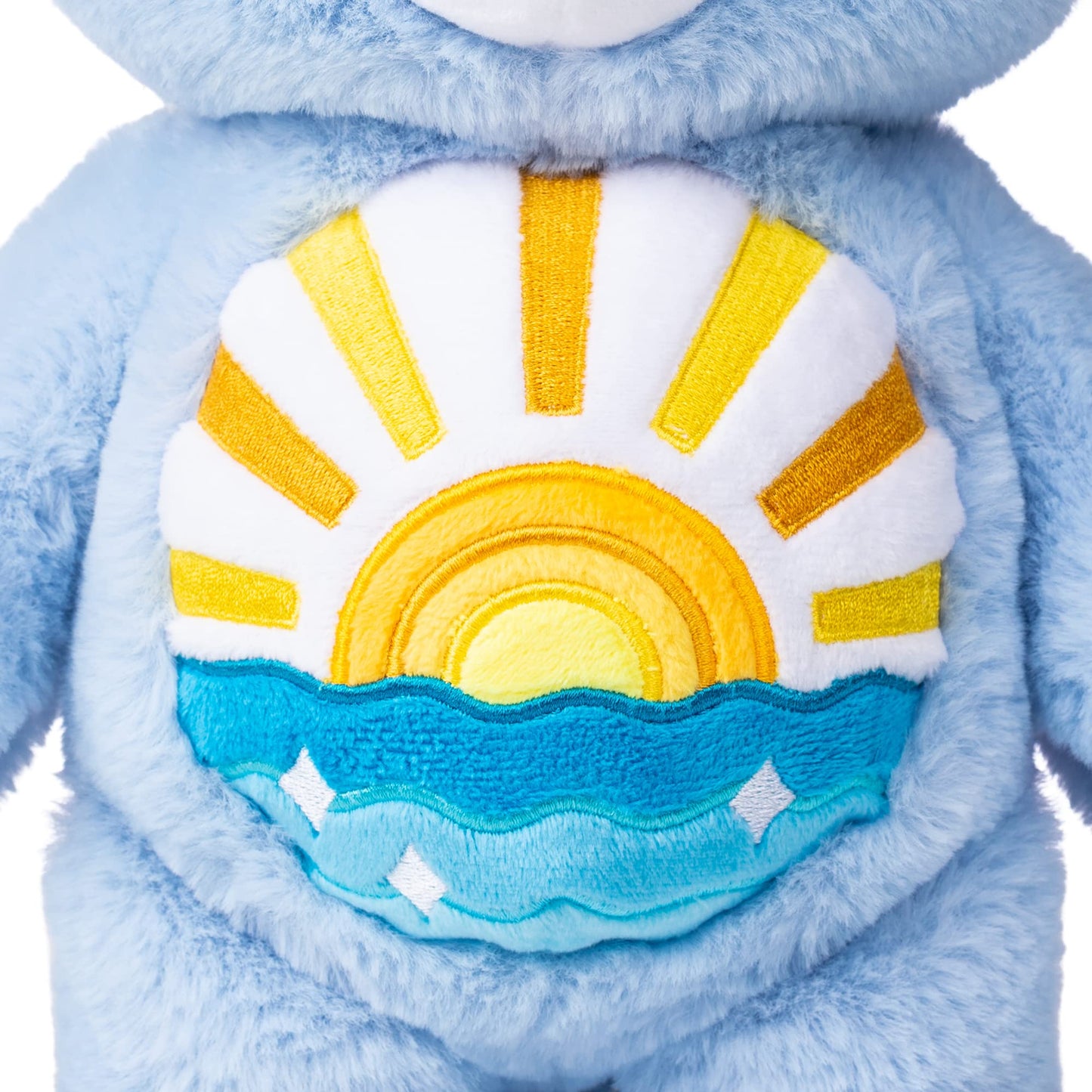 Care Bears 14" Sea Friend Bear Plushie - Made From Recycled Materials! Soft and Huggable!