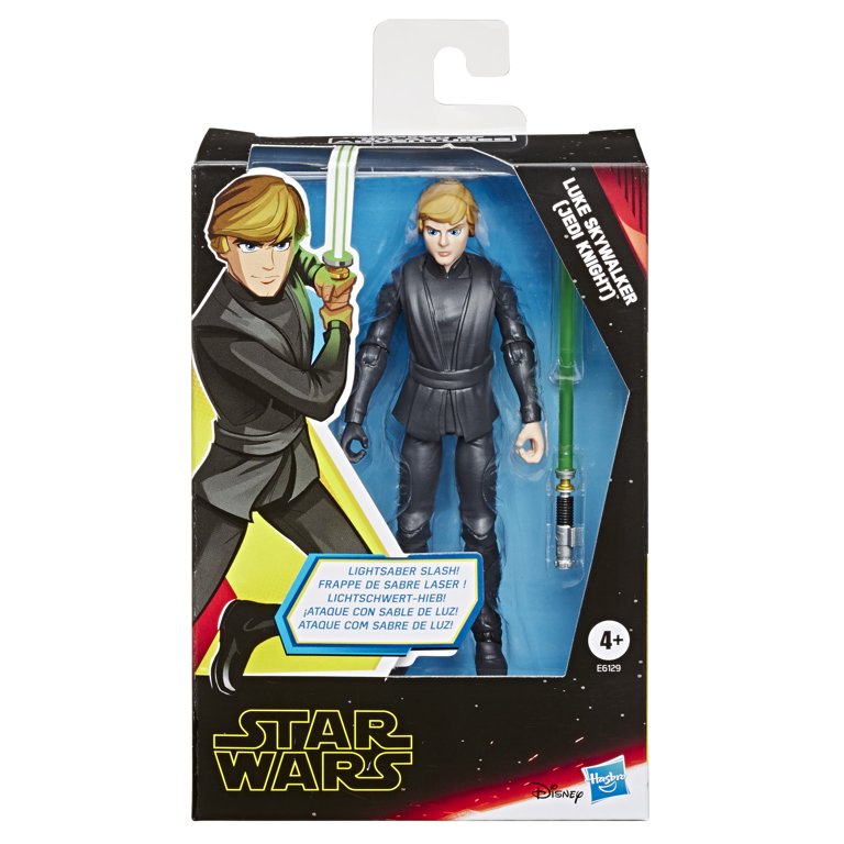 Star Wars Galaxy of Adventures Luke Skywalker (Jedi Master)  Lightsaber Action Figure Set