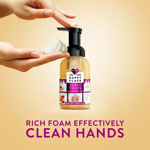 Find Your Happy Place Foaming Liquid Hand Wash Sweet Treats 8 fl oz