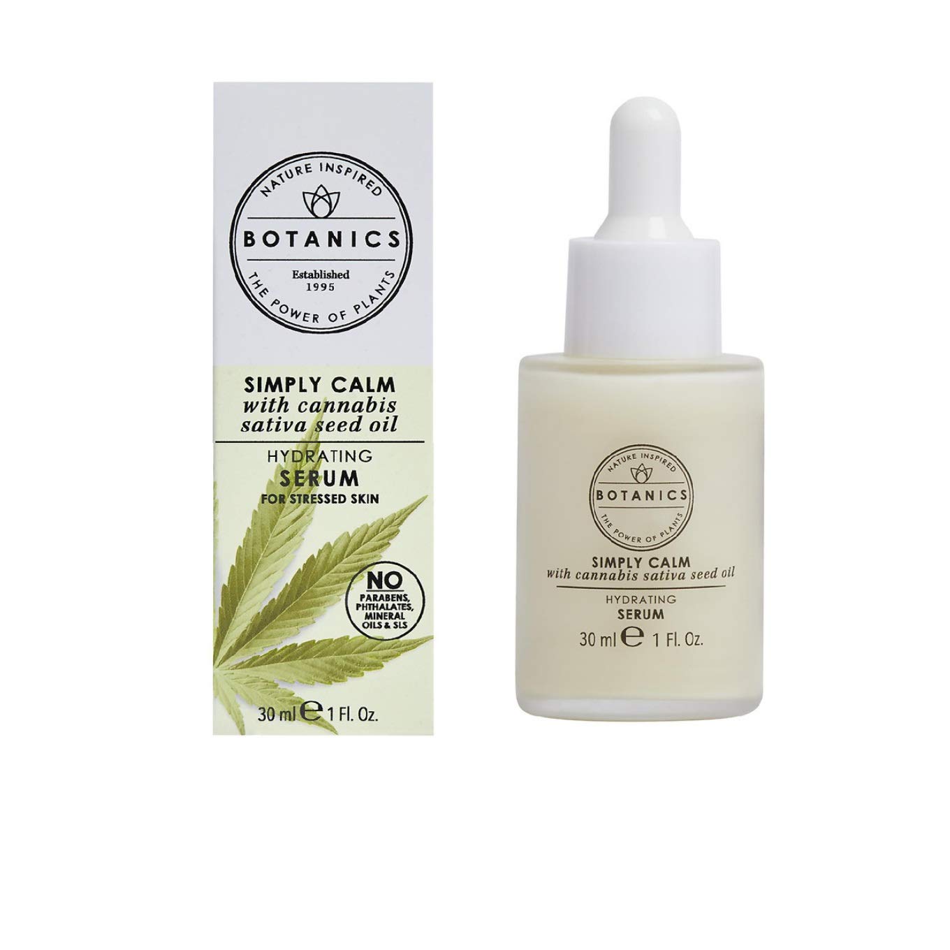 Botanics Simply Calm Hydrating Serum - 1 fl oz