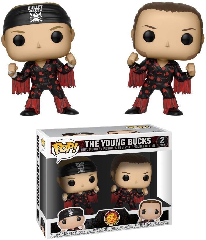 FUNKO POP! WRESTLING - Bullet Club - Young Bucks 2PK