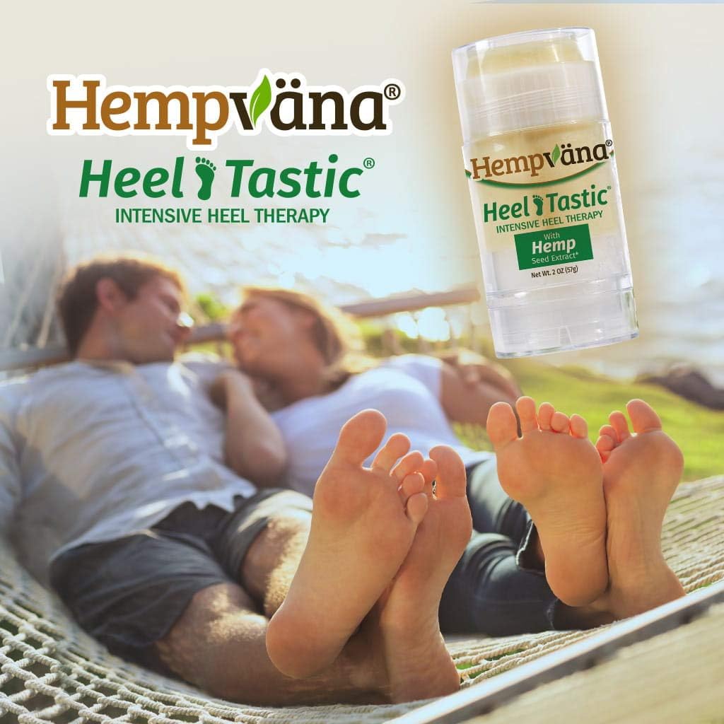 Hempvana 14233-6 Heel Balm Heel Tastic Clear