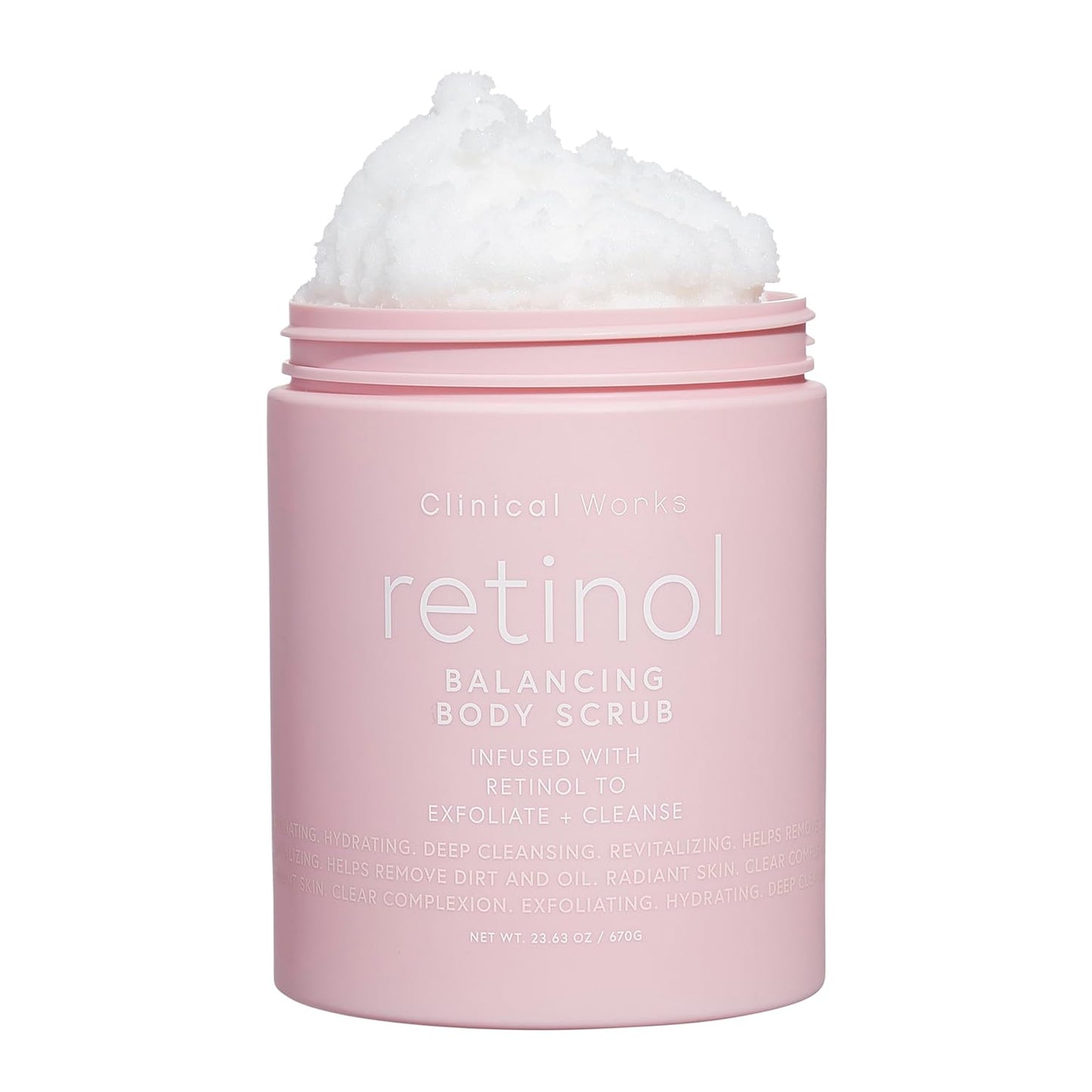 Clinical Works Retinol Balancing Body Scrub