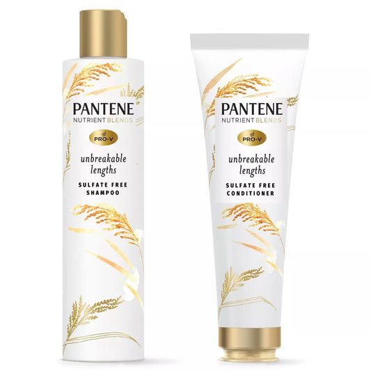 Pantene Nutrient Blends Unbreakable Lengths Shampoo and Conditioner Set