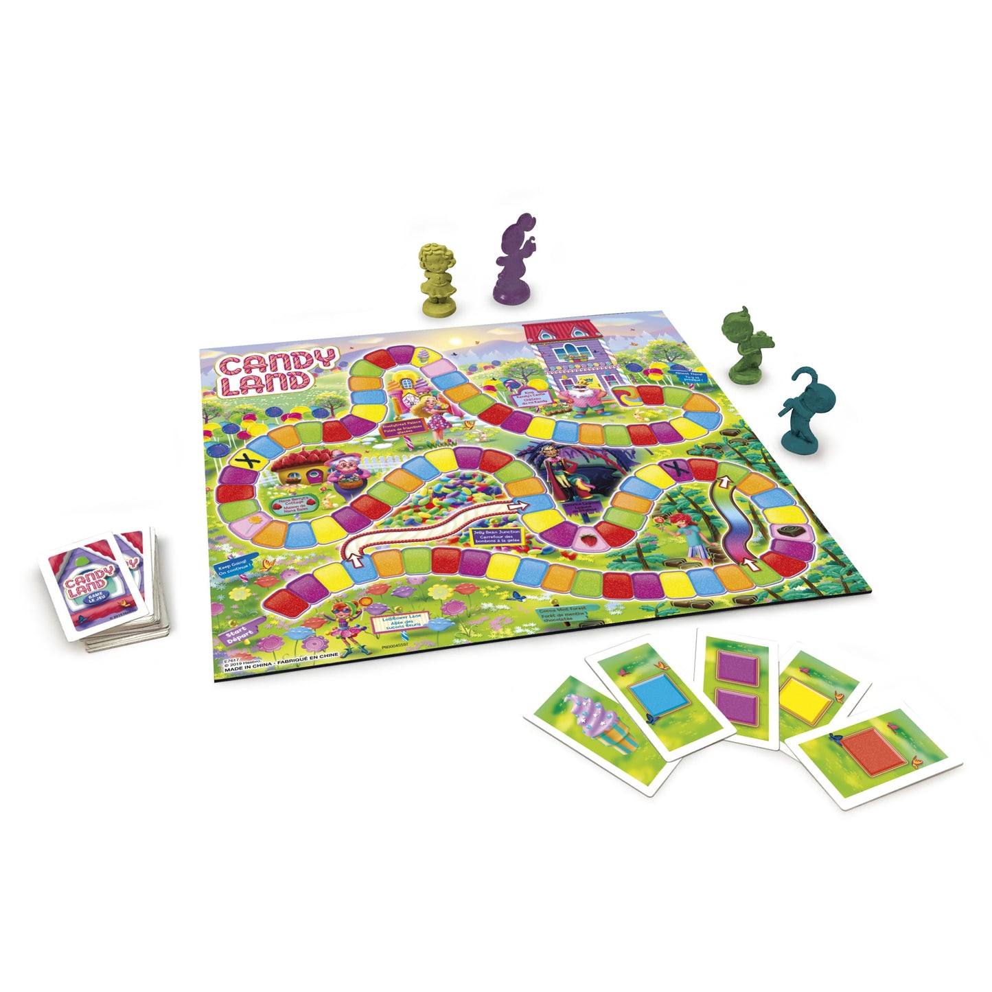 Candy Land Game Spring Theme, for Kids Ages 3 and Up