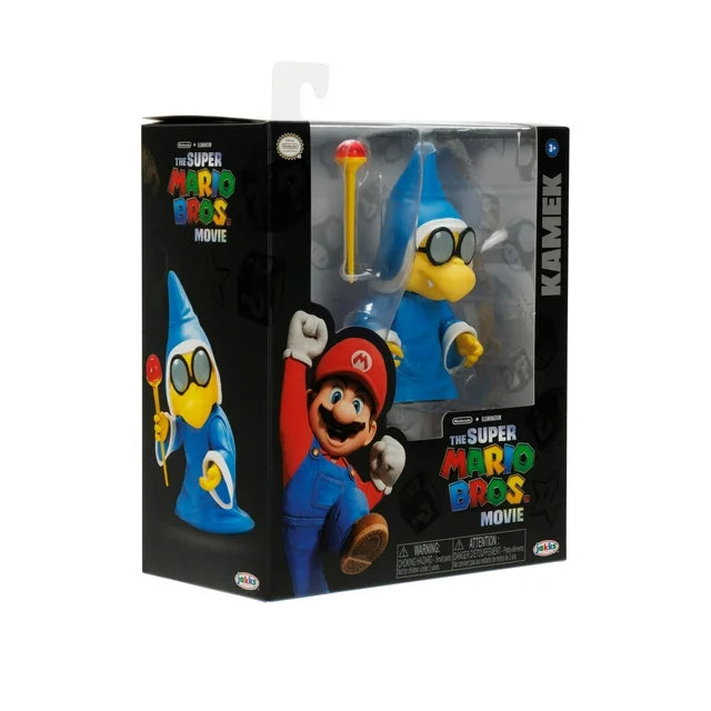 Super Mario Bros Movie 5 Inch Kamek Action Figure with Wand Accessory