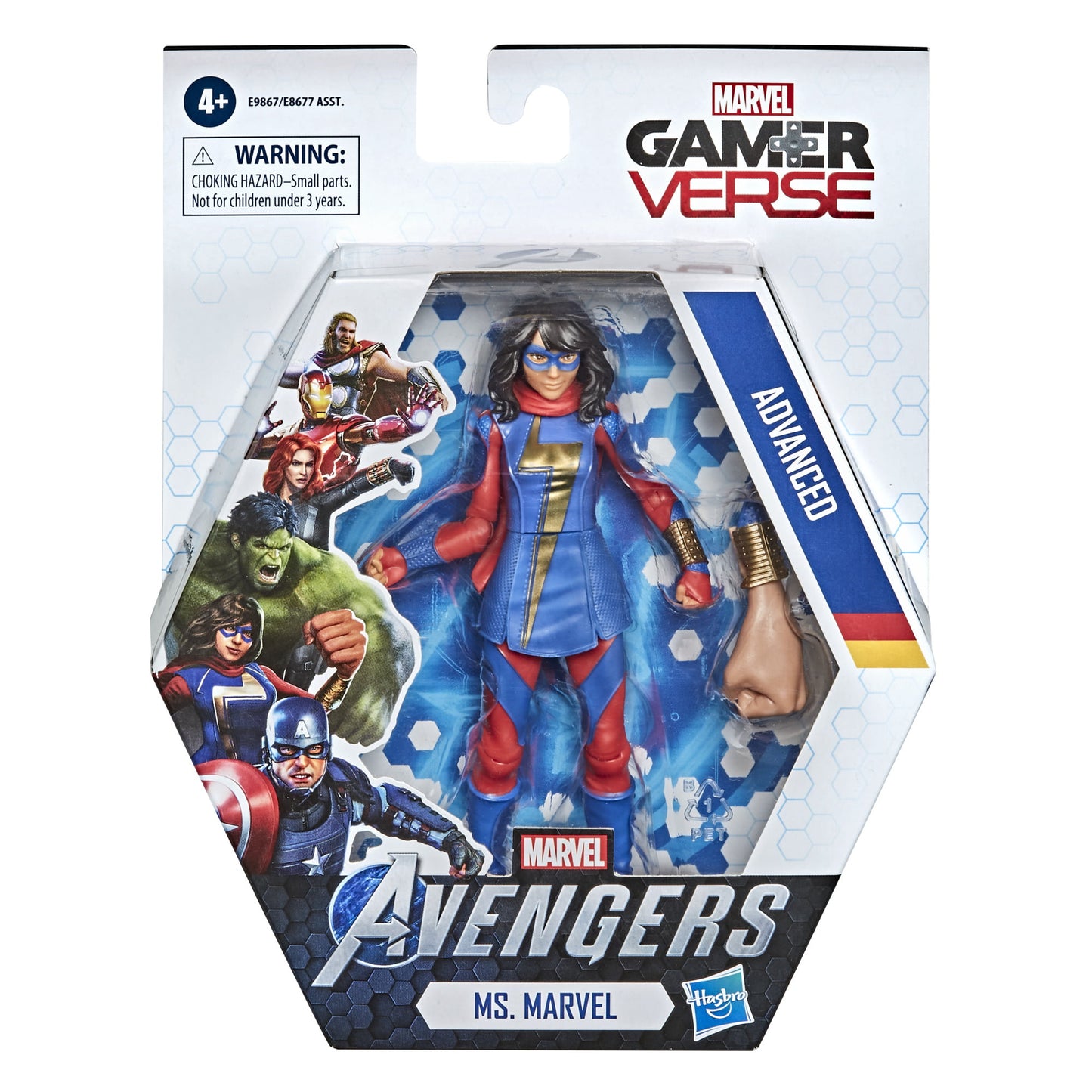 Hasbro Marvel Gamerverse Ms. Marvel, With Advanced Armor Skin