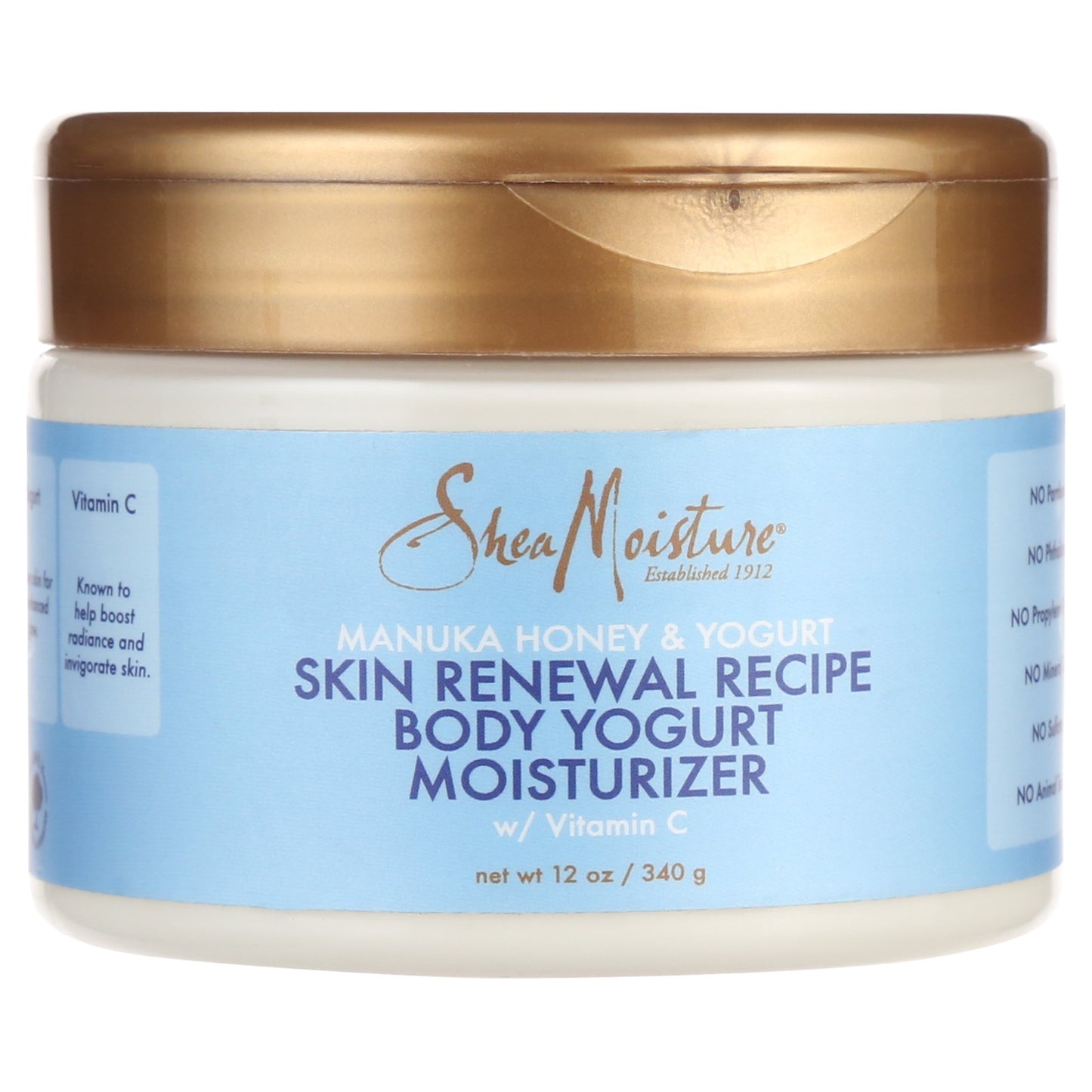 SheaMoisture Lotion Manuka Honey and Yogurt, 12 oz