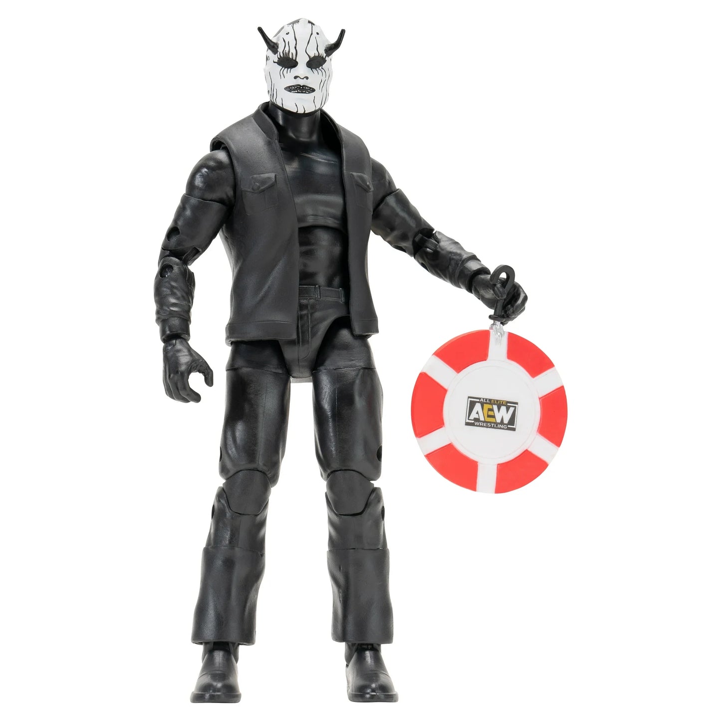 AEW Unrivaled MJF (Joker) - 6 inch Figure with Entrance Vest, Poker Chip, and Alternate Hand