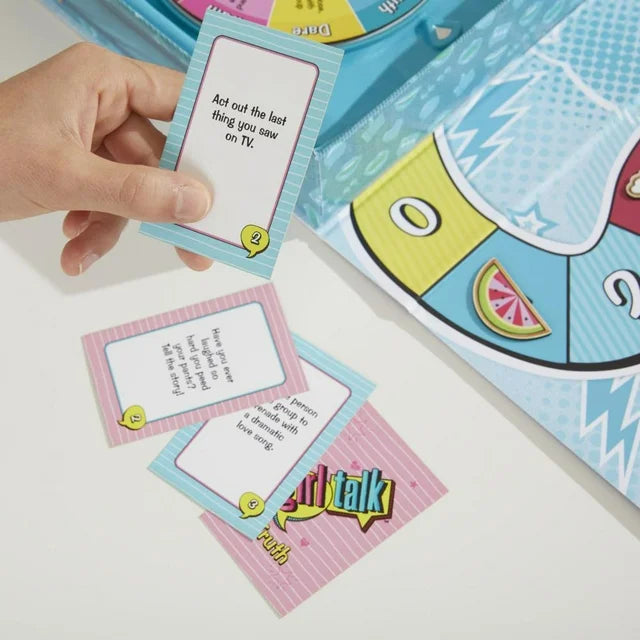 Girl Talk Truth or Dare Game, Board Game With Outrageous Fun for Teens and Tweens ages 10 and Up