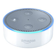 Amazon Echo Dot - 2nd Generation - smart speaker - Bluetooth, Wi-Fi - white