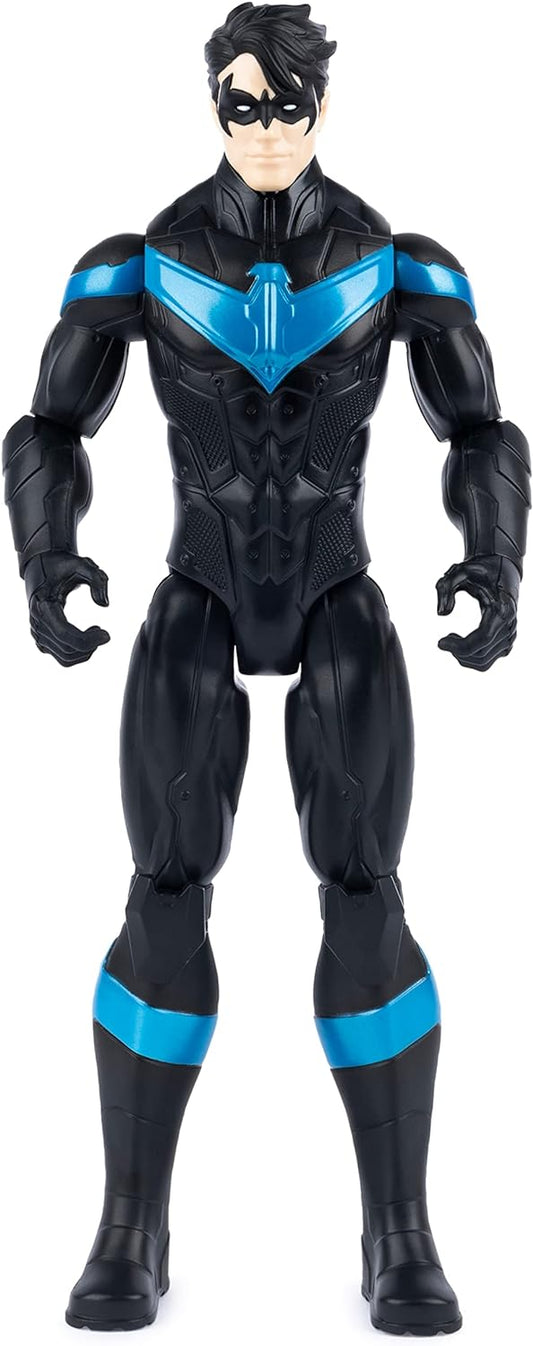 DC Comics, 12-inch Stealth Armor Nightwing Action Figure, Kids Toys for Boys and Girls Ages 3 and Up