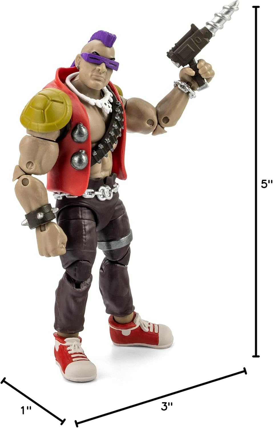 Bebop (Teenage Mutant Ninja Turtles) BST AXN 5" Action Figure