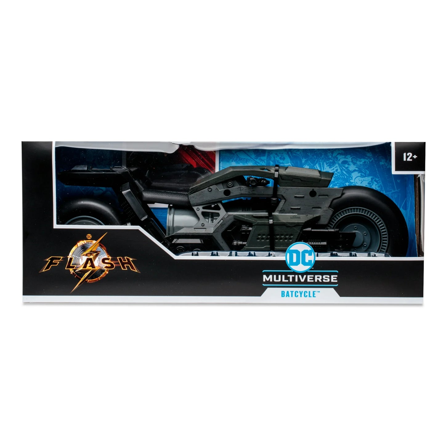 McFarlane Toys DC Multiverse The Flash Movie Batcycle Toy Vehicle