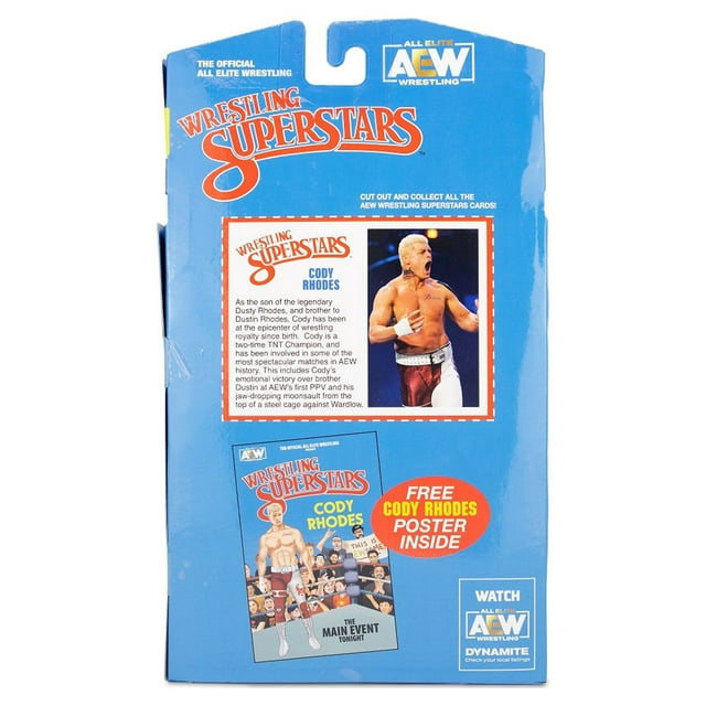 AEW 1 Figure Pack Unmatched Figure CODY LJN FIGURE - WMT EXCLUSIVE