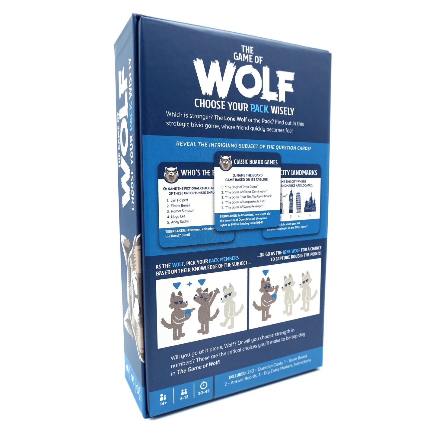 The Game of Wolf Board Game offered by Gray Matters Games