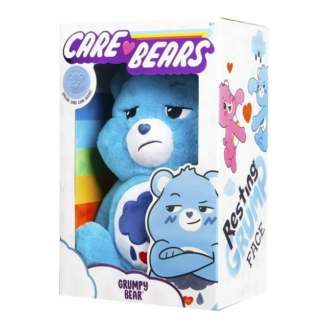 Care Bears - 14" Medium Plush - Soft Huggable Material - Grumpy Bear