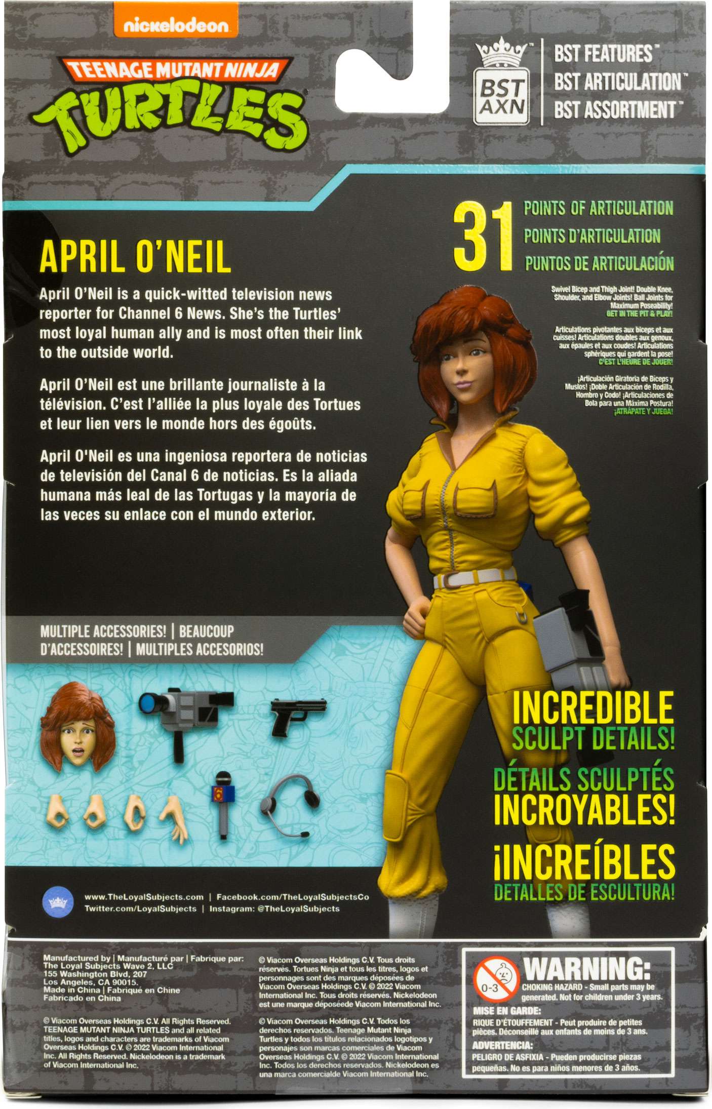 TMNT April O'Neil BST AXN 5-Inch Action Figure