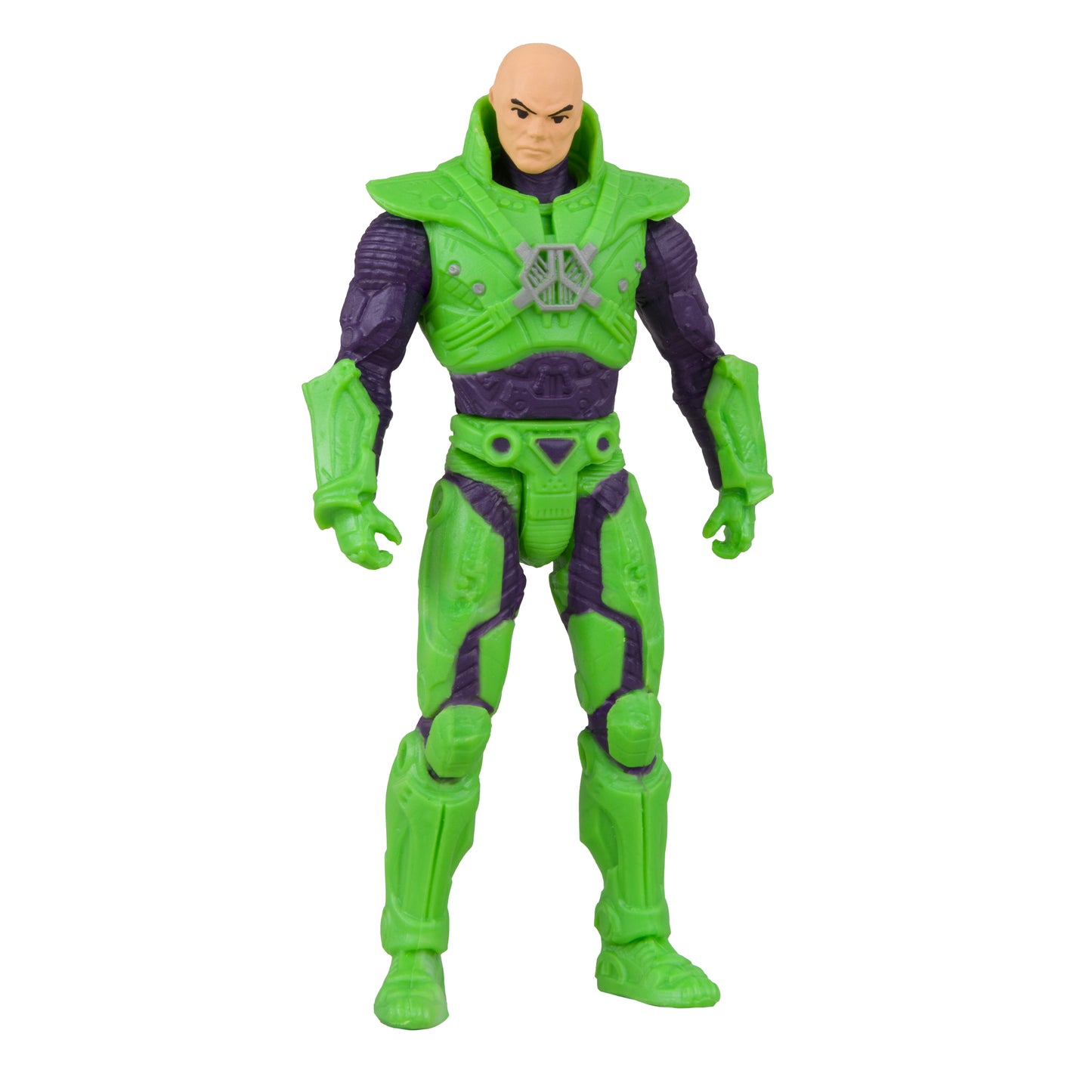 Dc Direct - 3In Figure With Comic Wv3 - Lex Luthor Power Suit (Green)