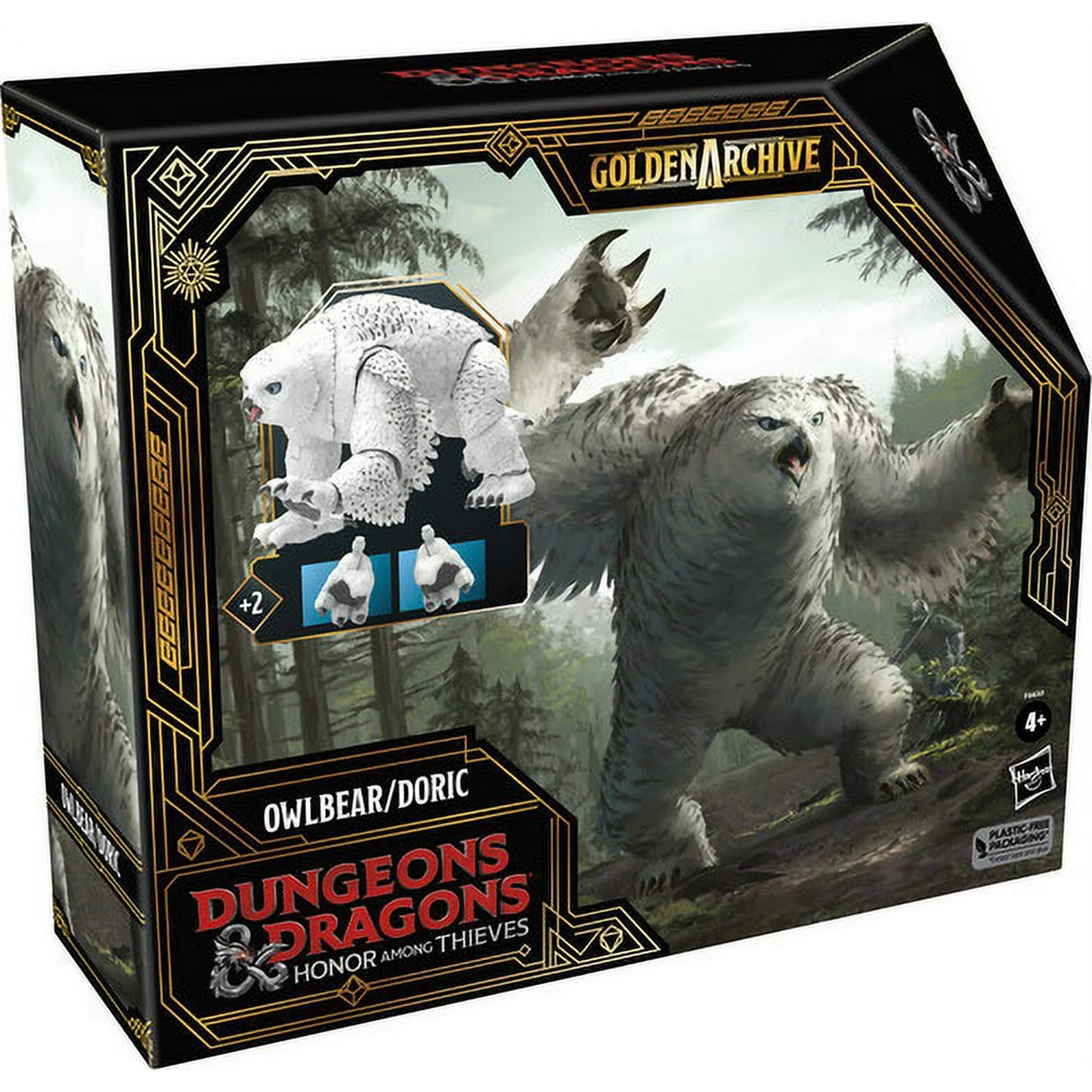 Dungeons & Dragons - Golden Archive Owlbear/Doric [COLLECTABLES] Action Figure, Collectible