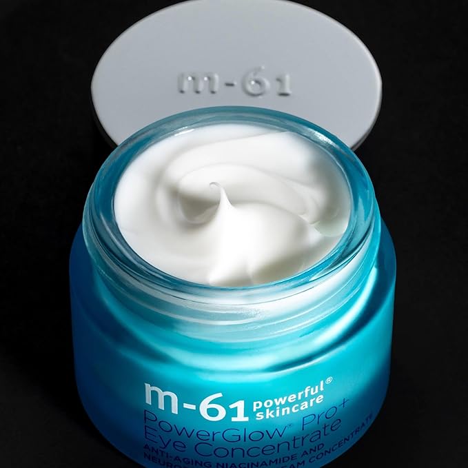 m-61 PowerGlow Pro+ Eye Concentrate | Firming and brightening AHA eye cream concentrate with glycolic & lactic acid - 15mL / 0.5FL. OZ