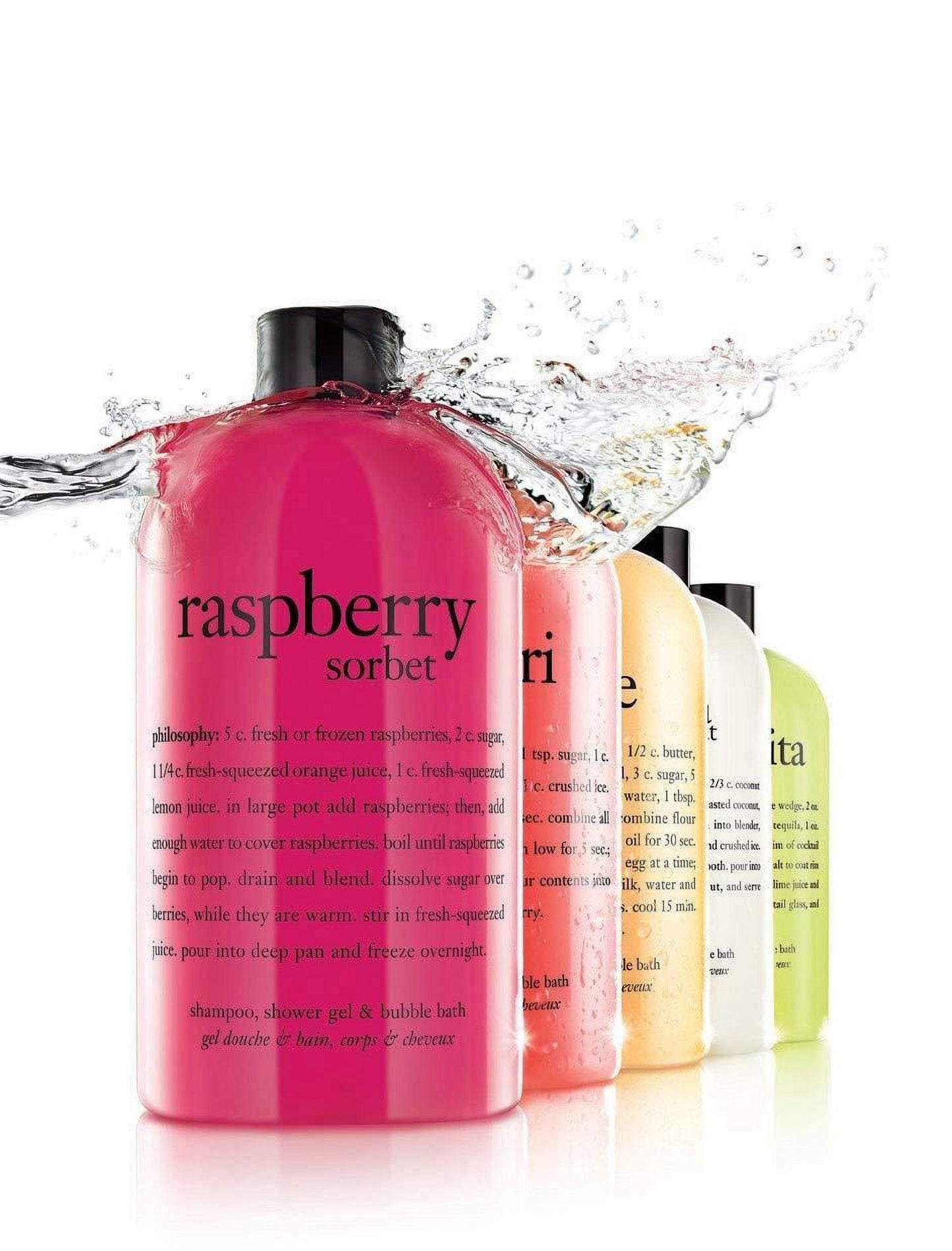 Philosophy by Philosophy , Iced Mint Lemonade Shampoo, Shower Gel & Bubble Bath  --480ml/16oz