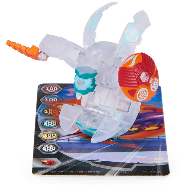 Bakugan Legends, Cloptor X Apollyon, 2-inch-Tall Collectible Action Figure and Trading Cards