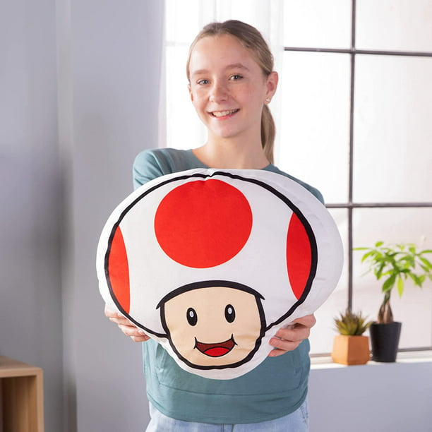 Club Mocchi Mocchi Super Mario Toad Mega 15-Inch Plush