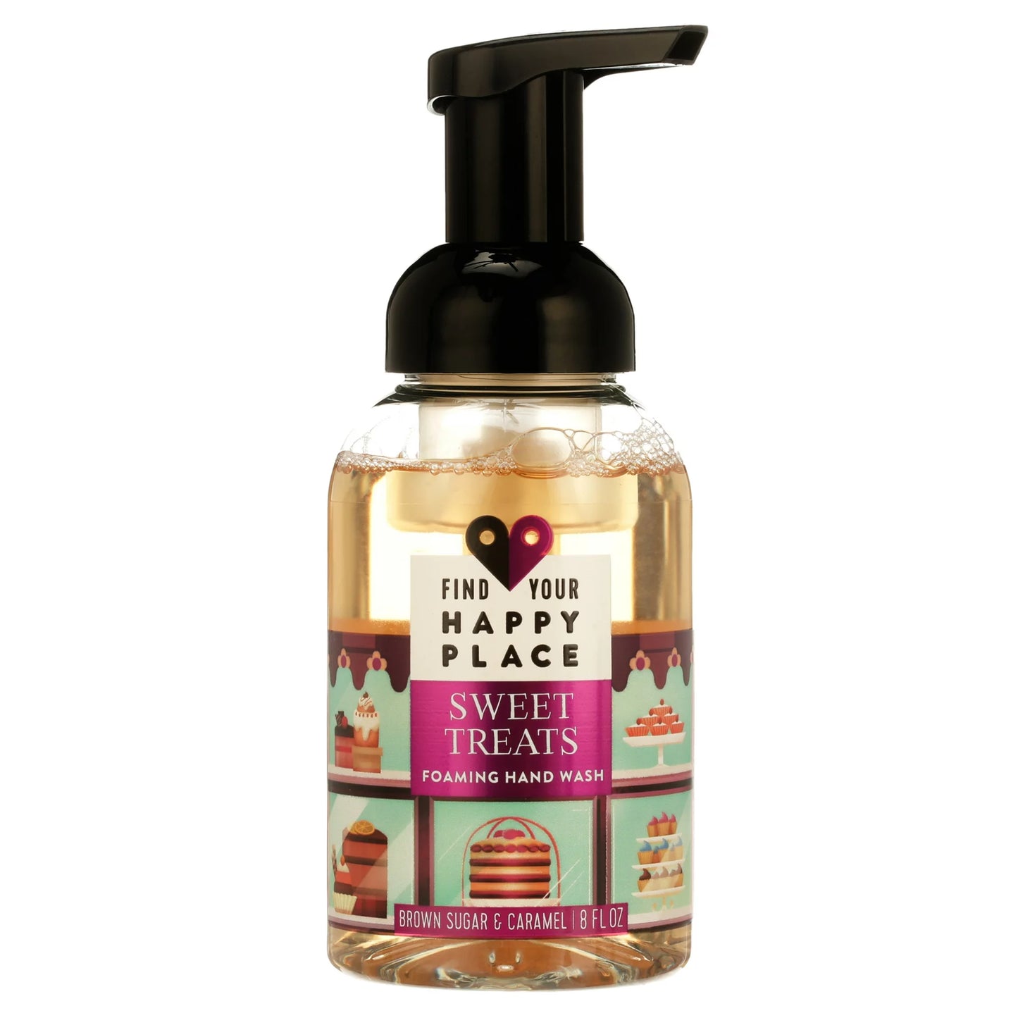 Find Your Happy Place Foaming Liquid Hand Wash Sweet Treats 8 fl oz