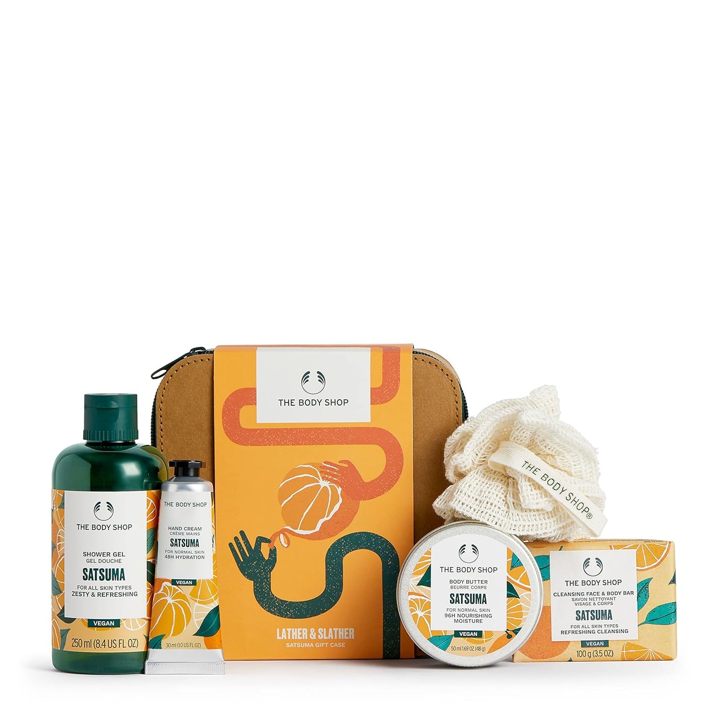 The Body Shop Satsuma Bodycare Gift Set, For All Skin