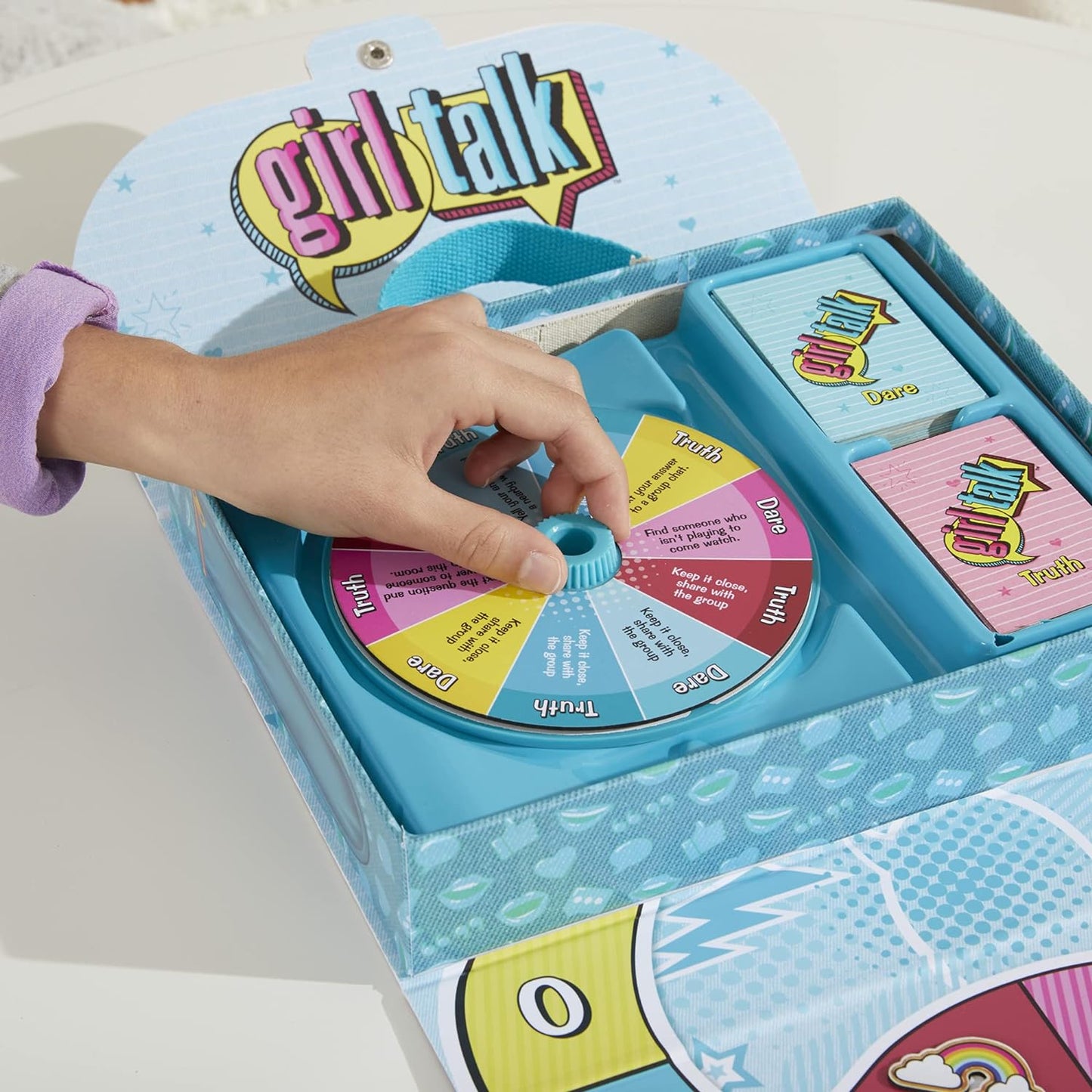 Girl Talk Truth or Dare Game, Board Game With Outrageous Fun for Teens and Tweens ages 10 and Up