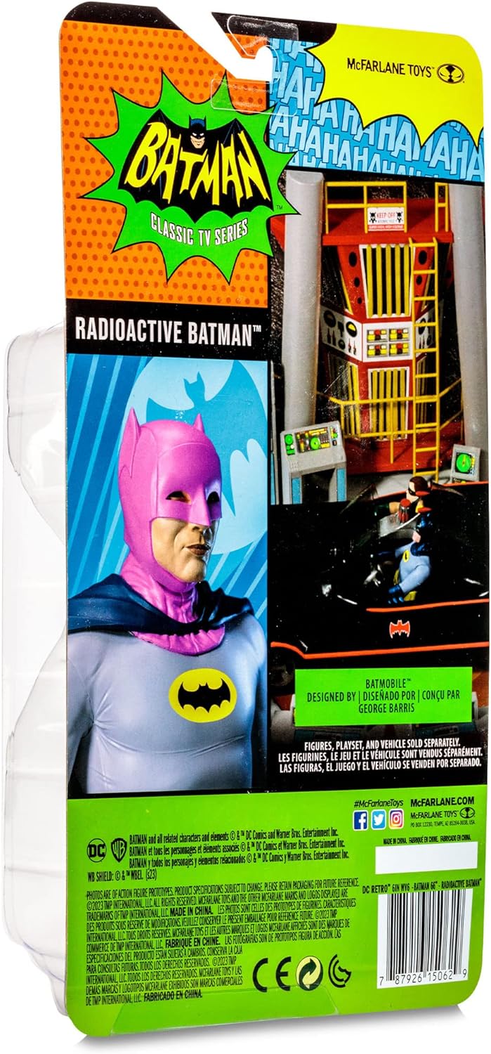 McFarlane Toys DC Retro Batman 66 - Radioactive Batman 6" Action Figure (Target Exclusive)