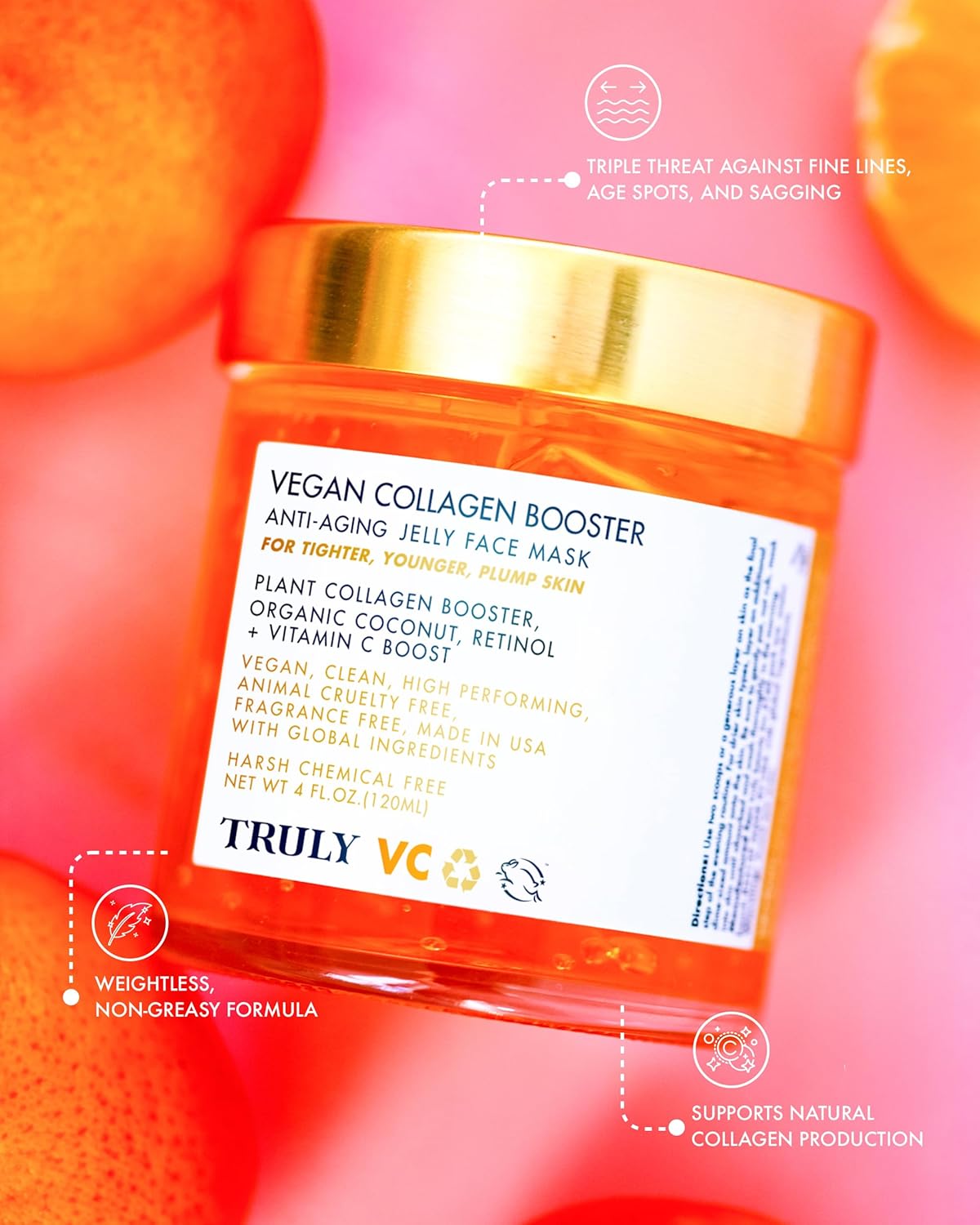 Vegan Collagen Booster Anti-aging Jelly Face Mask