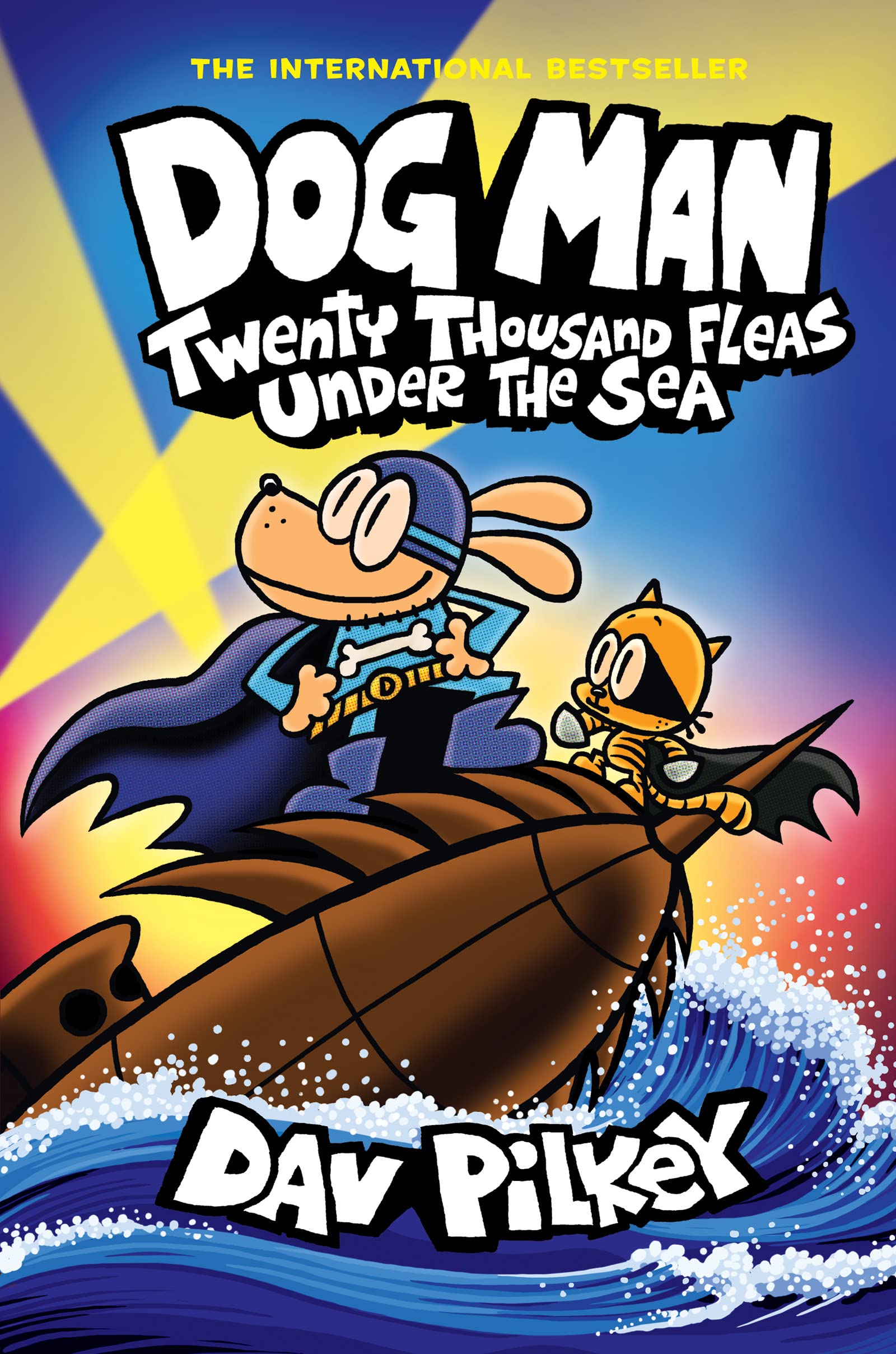 Twenty Thousand Fleas Under the Sea (Dog Man Series #11) by Dav Pilkey