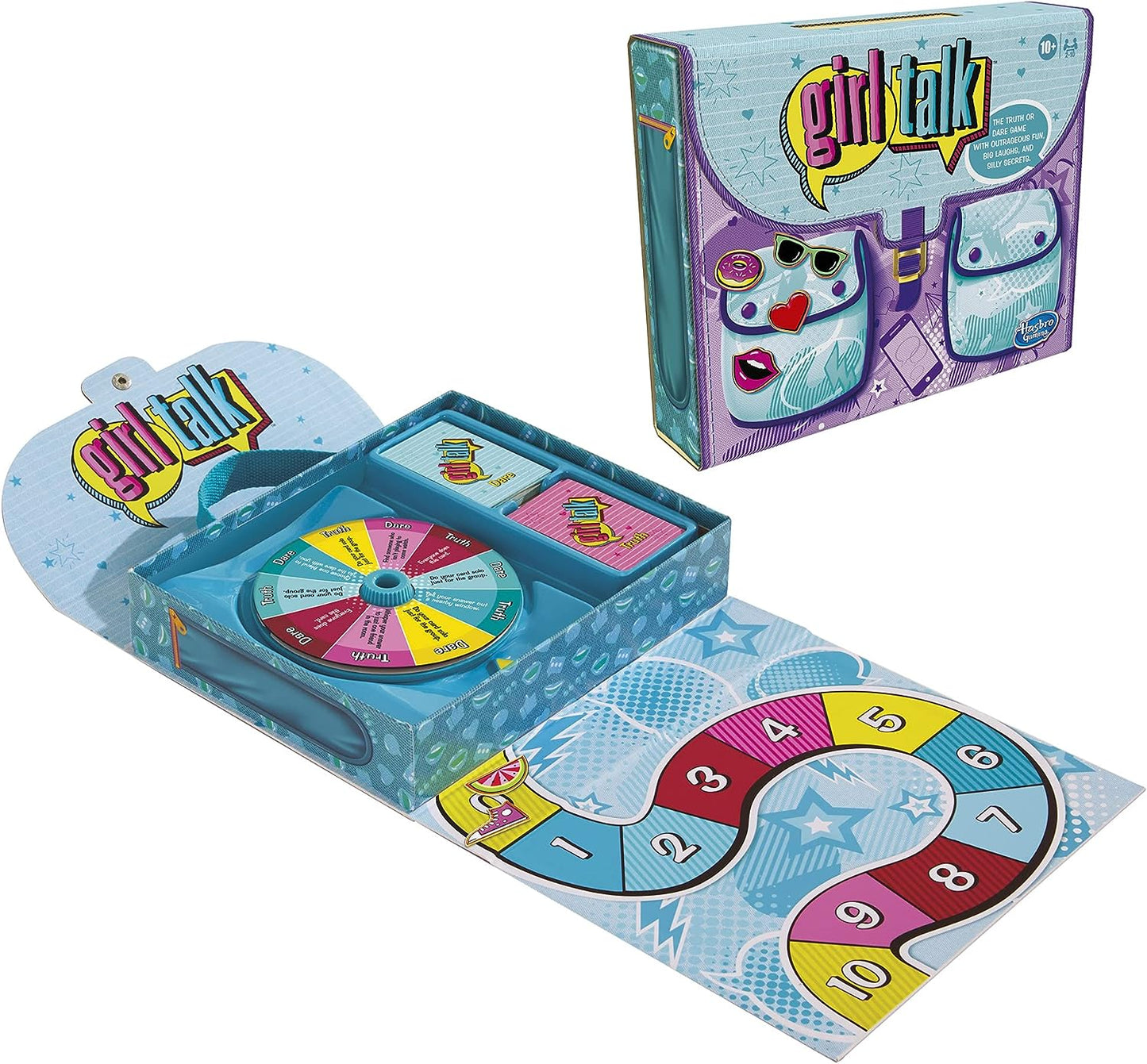 Girl Talk Truth or Dare Game, Board Game With Outrageous Fun for Teens and Tweens ages 10 and Up