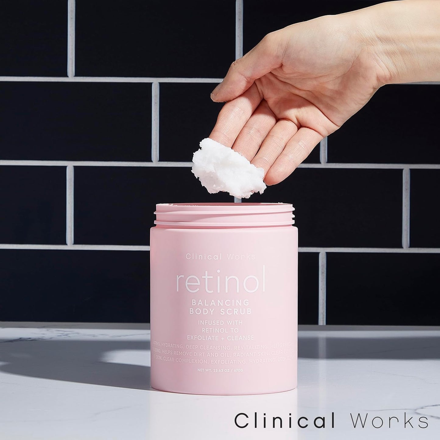 Clinical Works Retinol Balancing Body Scrub