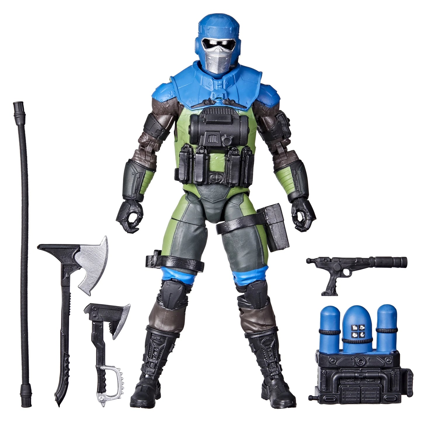 G.I. Joe Classified Series Mad Marauders Gabriel “Barbecue” Kelly Action Figure, Custom Package Art