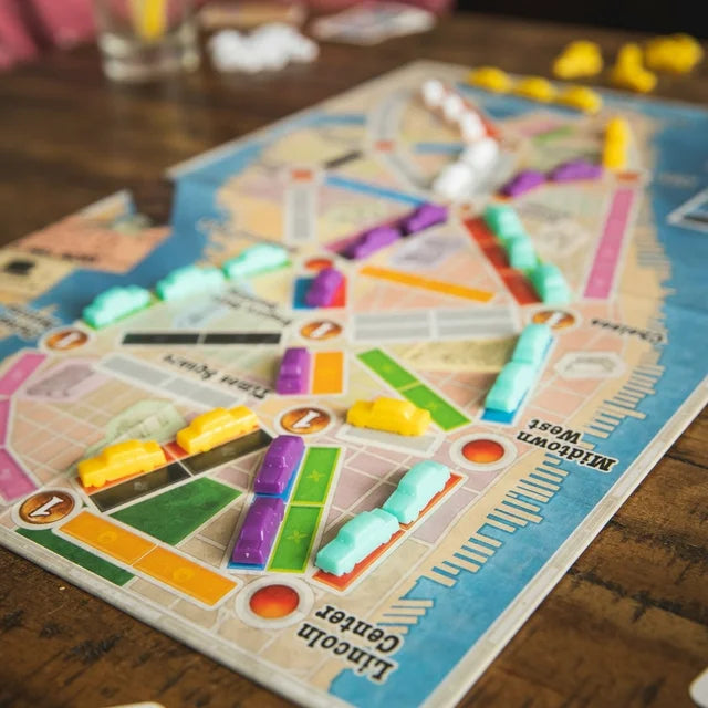 Ticket to Ride: New York City Strategy Board Game for ages 8 and up, from Asmodee